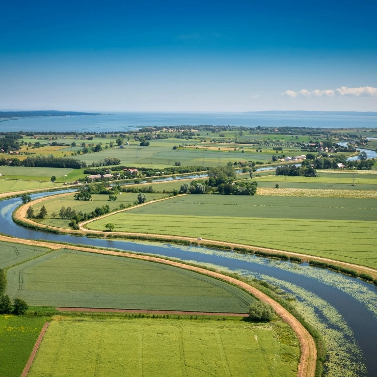 Rzeka i pola